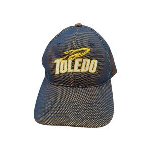 Toledo Rockets Hat Blue Yellow Embroidered Strapback